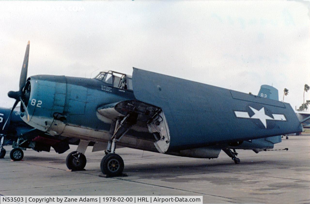N53503, 1945 Grumman TBM-3E Avenger C/N 53503, TBM at Harlingen