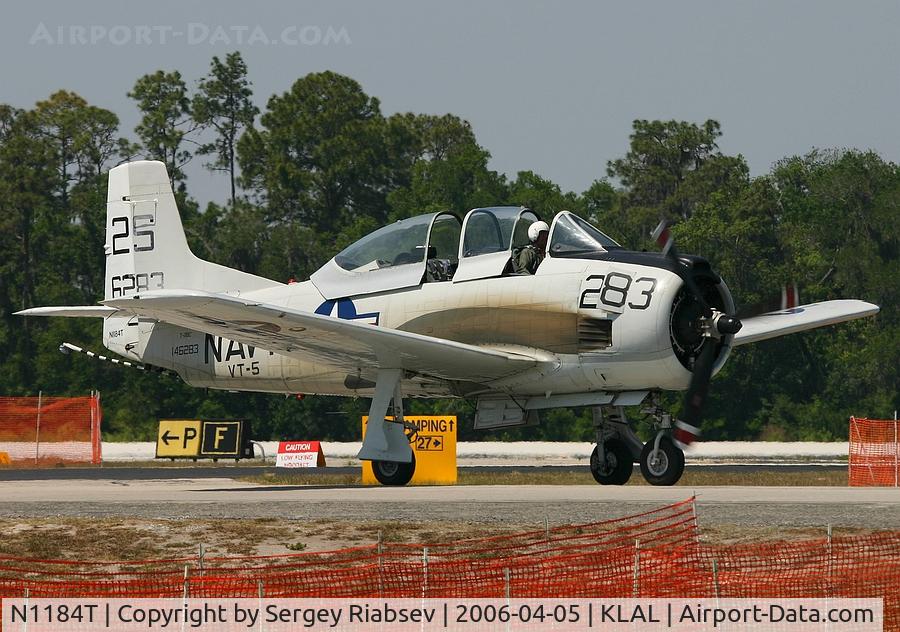 N1184T, 1958 North American T-28C Trojan C/N 252-46 (146283), Sun-n-fun 2006