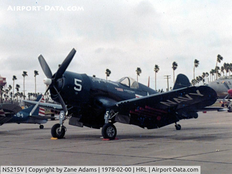 N5215V, 1945 Vought F4U-4 Corsair C/N 9440, Angel of Okinawa at Harlingen