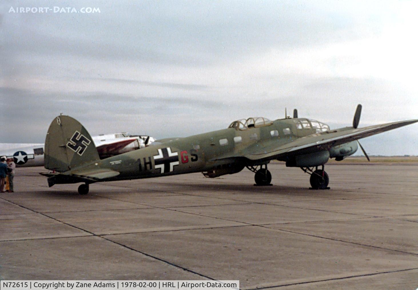 N72615, CASA C-2.111F C/N 118, The ill fated CAF He-111 (CASA 2.111) at Harlingen