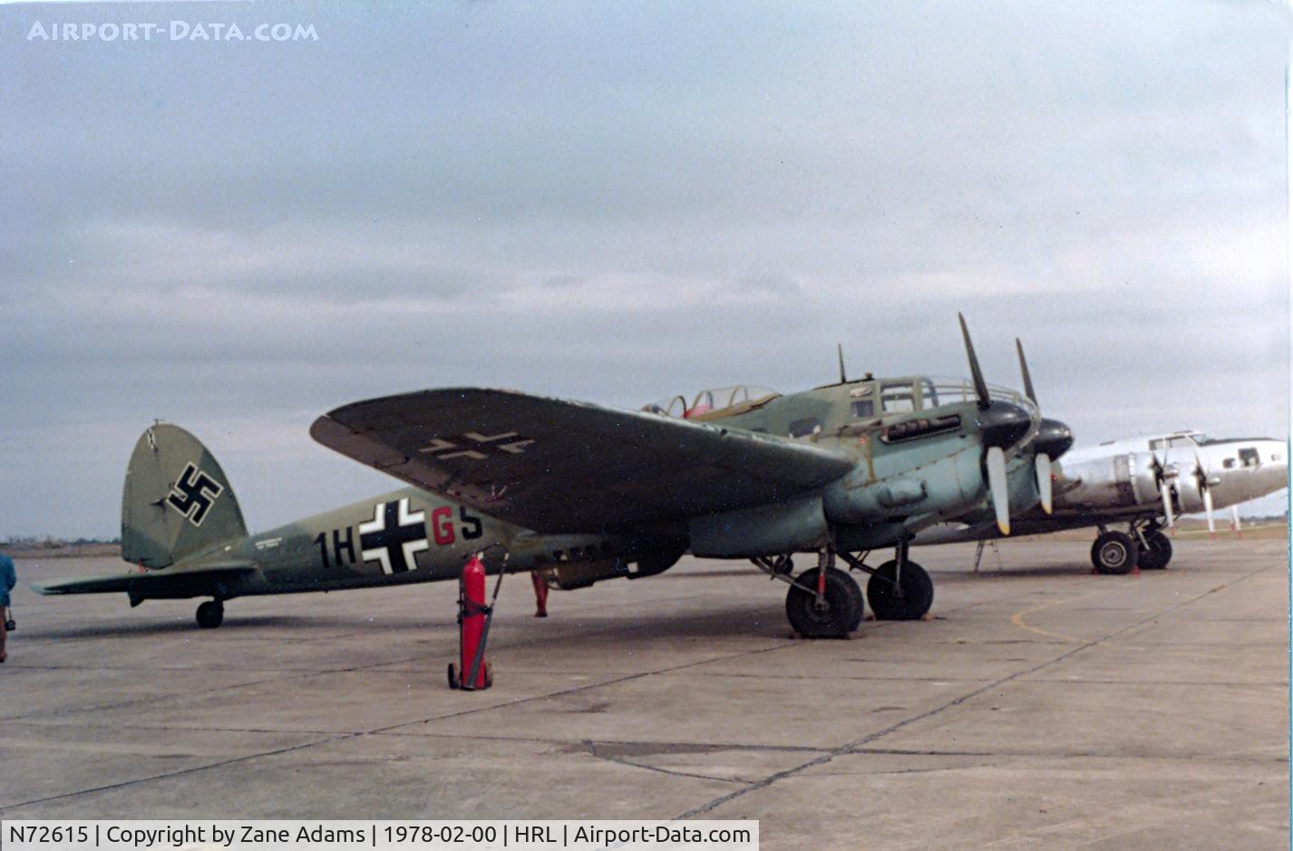 N72615, CASA C-2.111F C/N 118, The ill fated CAF He-111 (CASA 2.111) at Harlingen