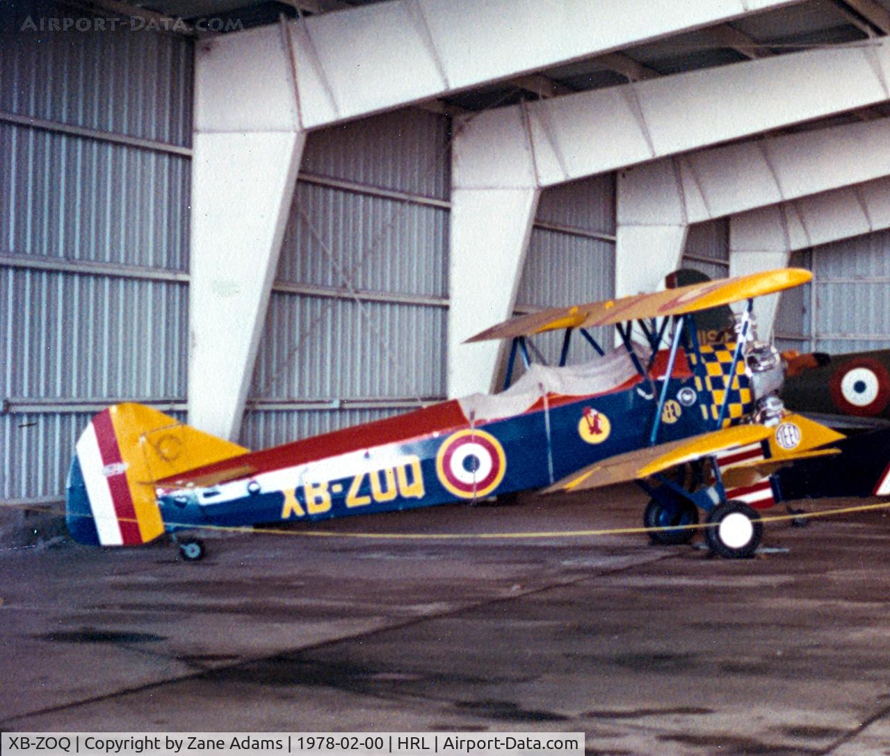 XB-ZOQ, Fleet 16B Finch II C/N 0000, Mexican registered Fleet 16B in the CAF hanger at Harlingen