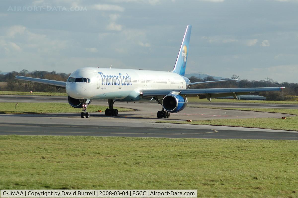 G-JMAA, 2001 Boeing 757-3CQ C/N 32241, Thomas Cook - Taxiing