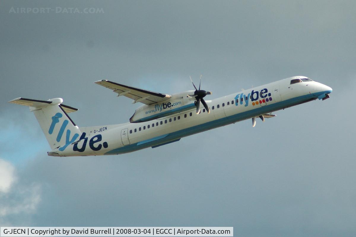 G-JECN, 2005 De Havilland Canada DHC-8-402Q Dash 8 C/N 4120, Flybe - Taking Off