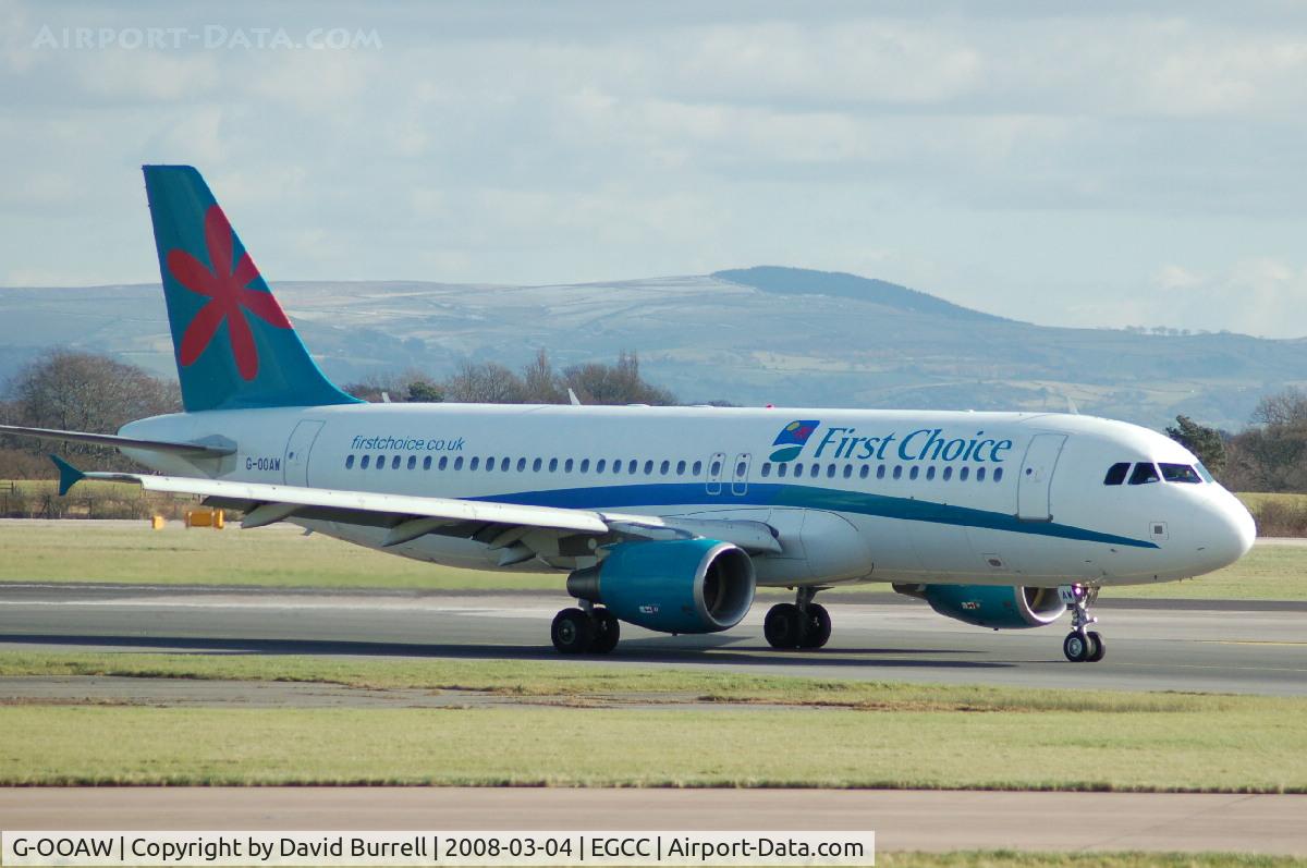 G-OOAW, 2002 Airbus A320-214 C/N 1777, First Choice - Taxiing
