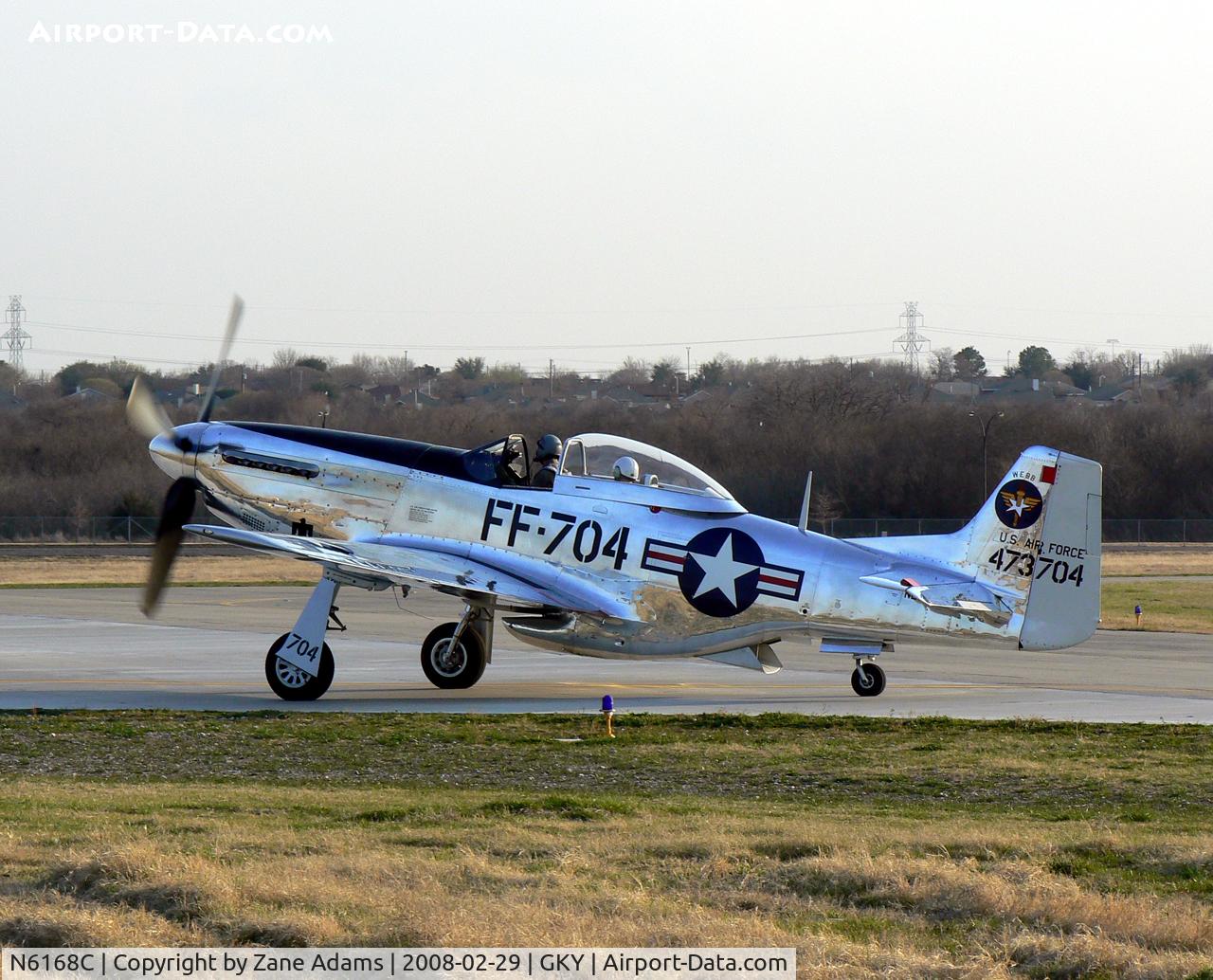 N6168C, 1944 North American P-51D Mustang C/N 44-73704, Lewis Shaw's beautiful Mustang at Arlington