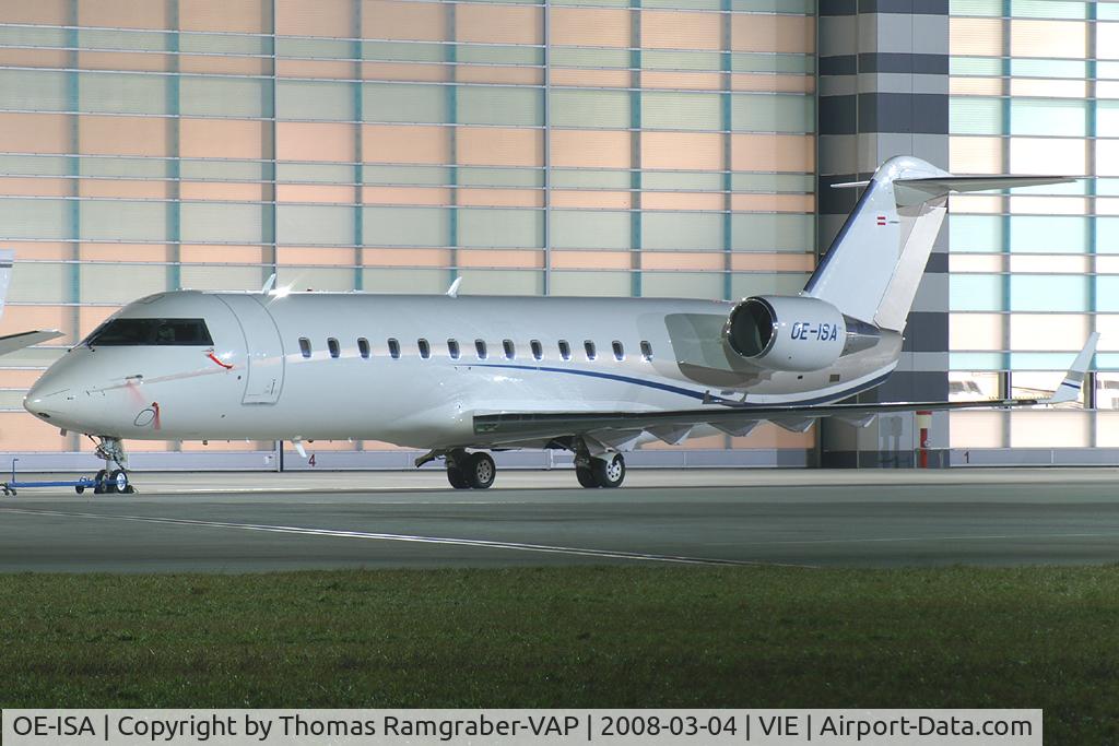 OE-ISA, 2007 Bombardier Challenger 850 (CL-600-2B19) C/N 8043, Jet Alliance Canadair Regionaljet