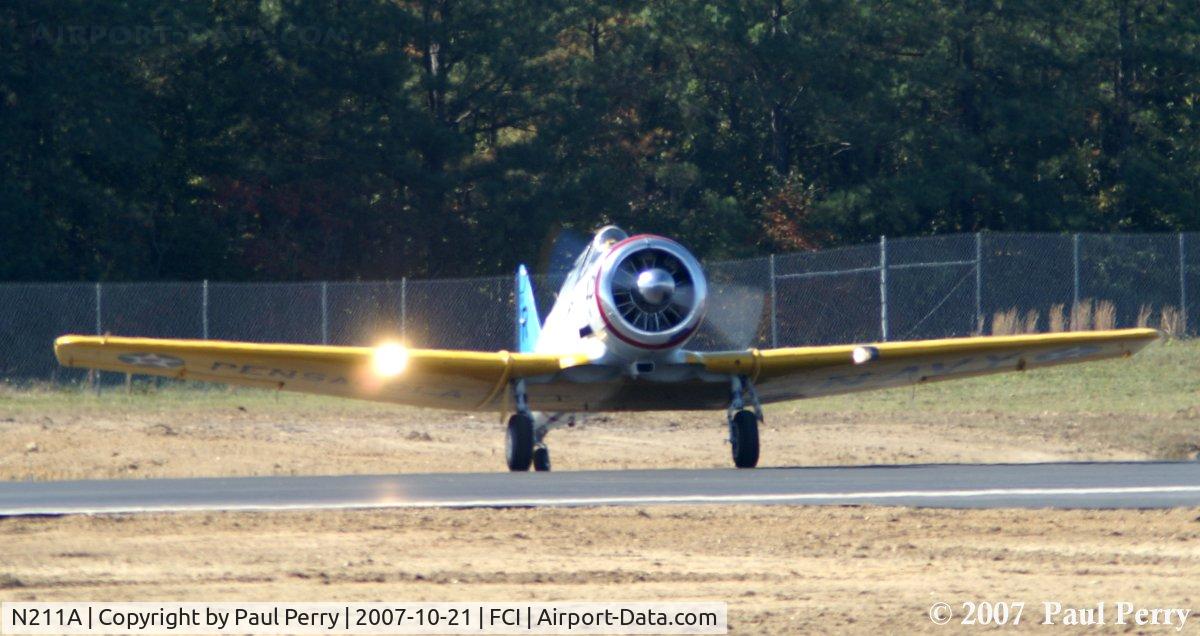 N211A, 1958 North American SNJ-6 Texan C/N 121-42318, Done for a bit, coming back in