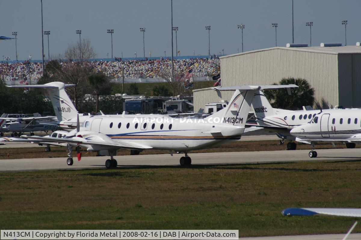 N413CM, 1988 Beech 1900C C/N UC-13, Casey Mears