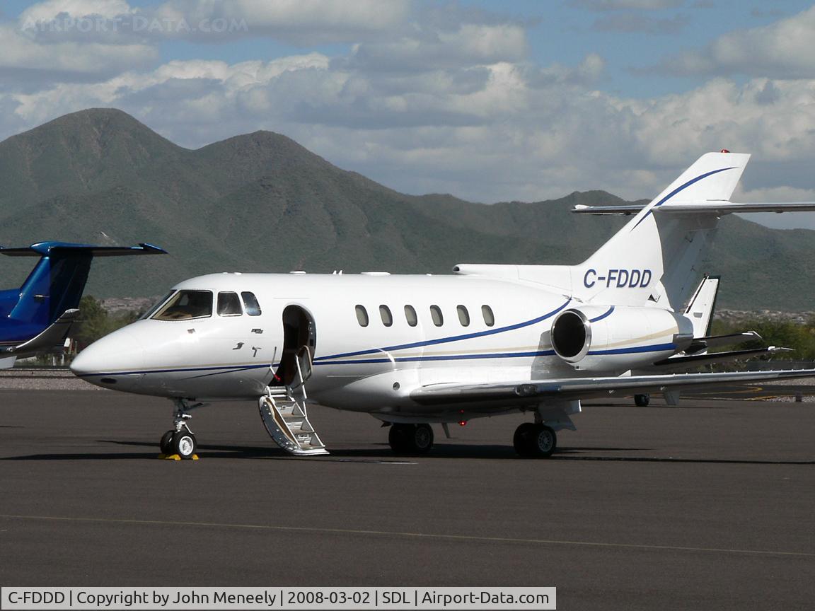 C-FDDD, 1985 British Aerospace BAe.125 Series 800A C/N 258038, Canadian Hawker