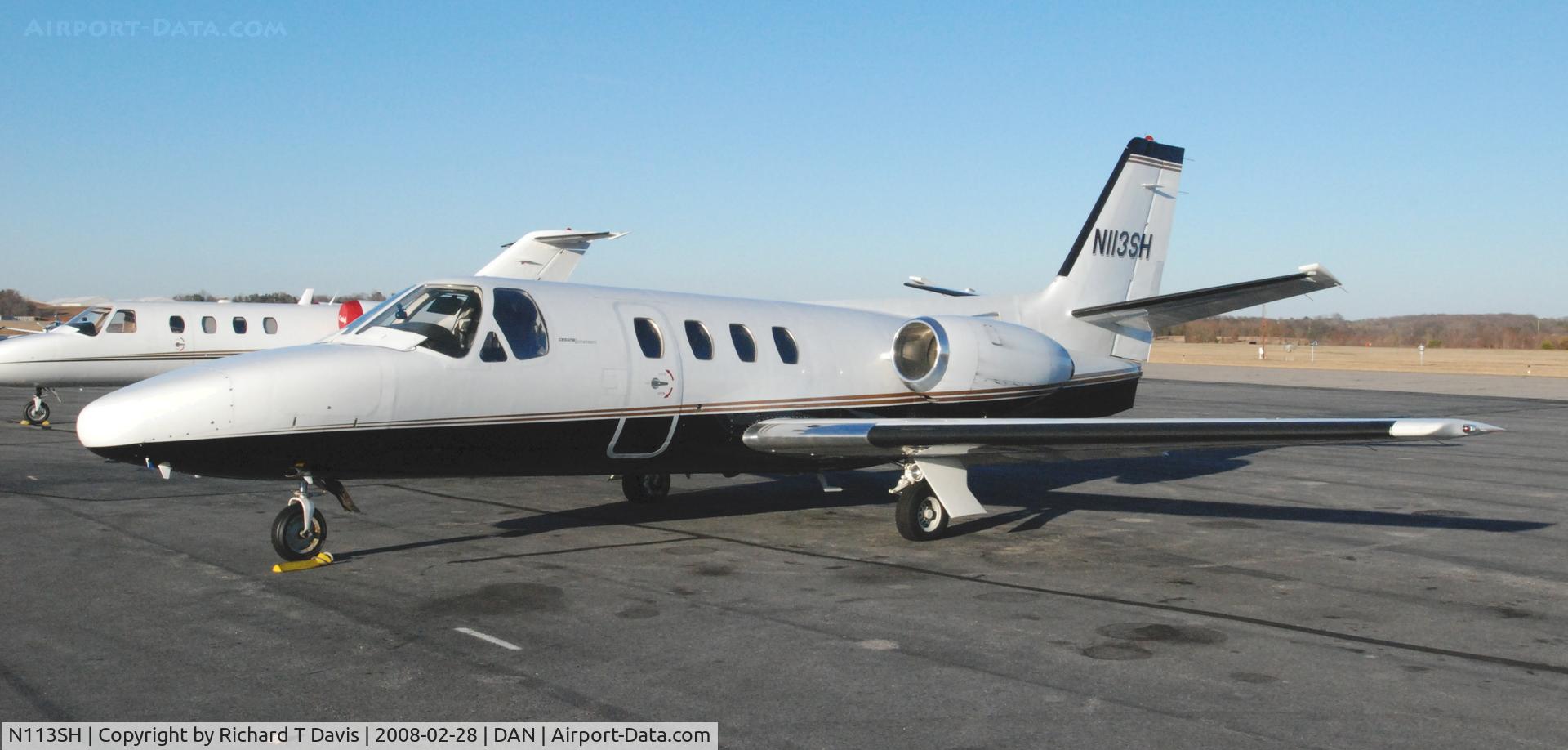 N113SH, 1975 Cessna 500 Citation I C/N 500-0285, 1975 Cessna 500 in Danville Va.