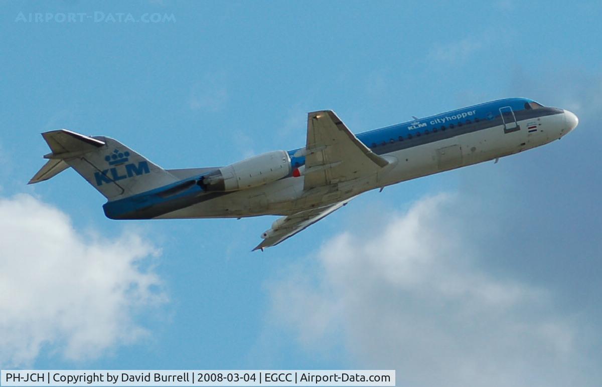 PH-JCH, 1994 Fokker 70 (F-28-0070) C/N 11528, KLM Cityhopper - Taking Off