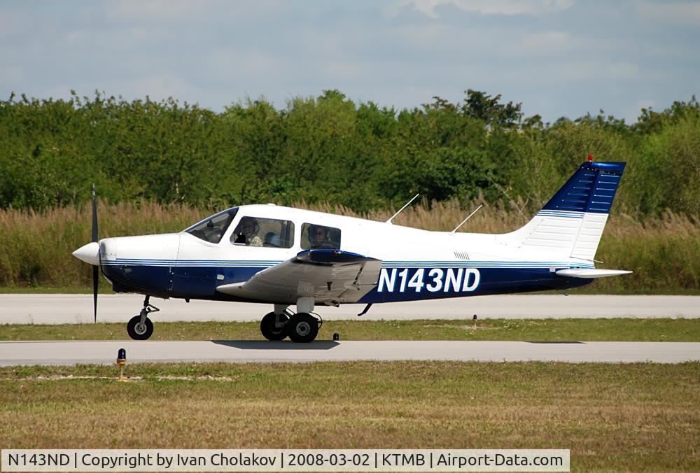 N143ND, 1989 Piper PA-28-161 C/N 2841135, On a sunny day in Florida