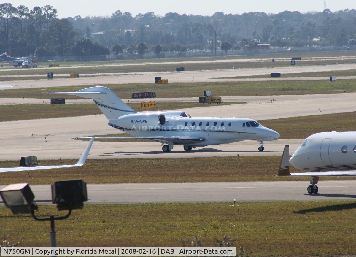 N750GM, 1998 Cessna 750 Citation X C/N 750-0066, General Mills Citation X