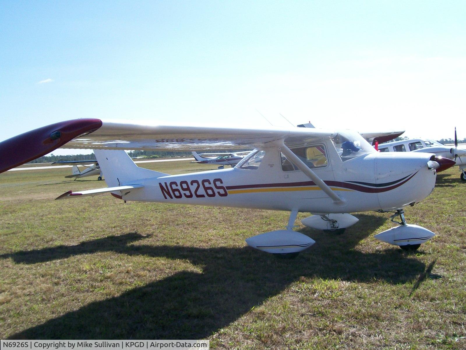 N6926S, 1967 Cessna 150H C/N 15067626, This is a picture of N6926S Parked outside At Punta Gorda Airport Florida