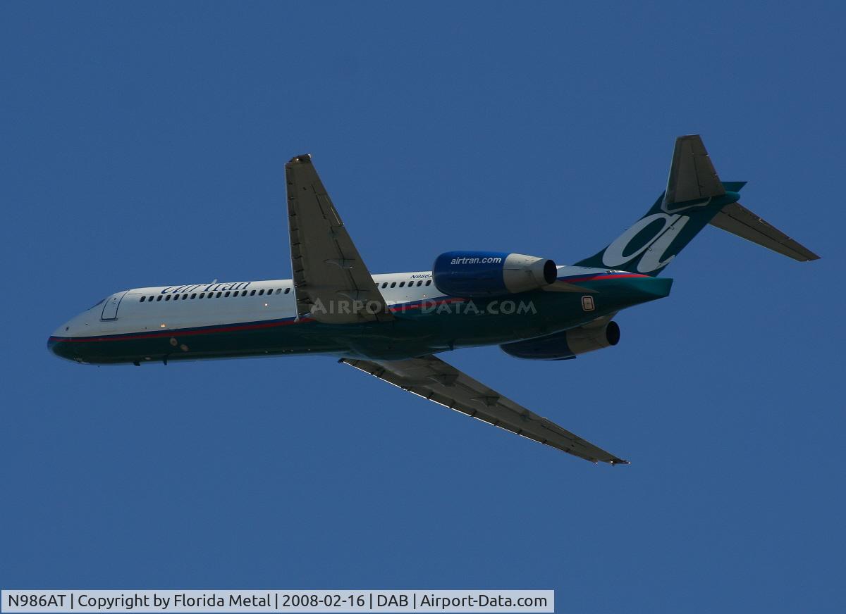 N986AT, 2001 Boeing 717-200 C/N 55089, Air Tran