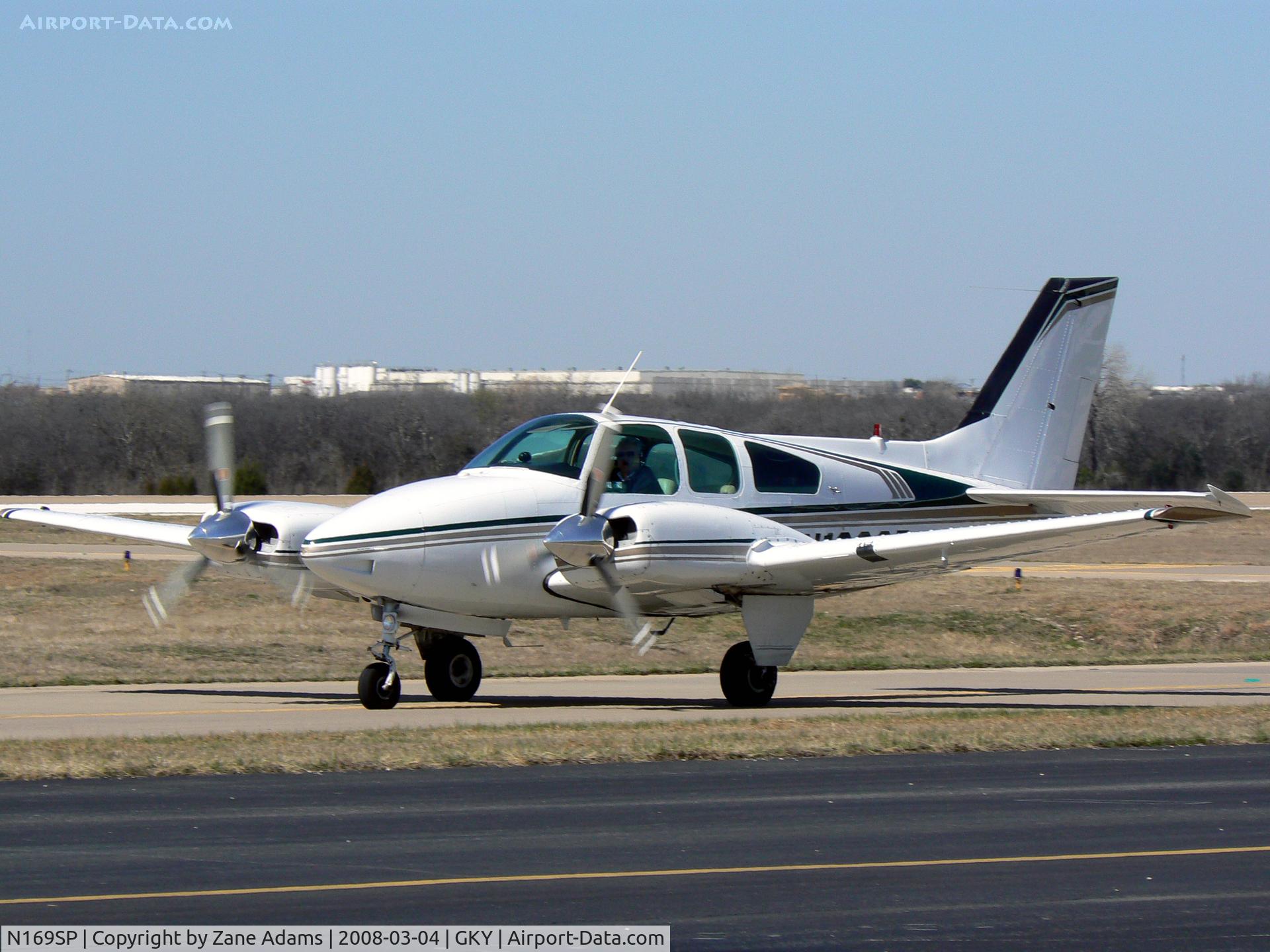 N169SP, 1980 Beech 95-A55 Baron C/N TC-353, At Arlington Municipal