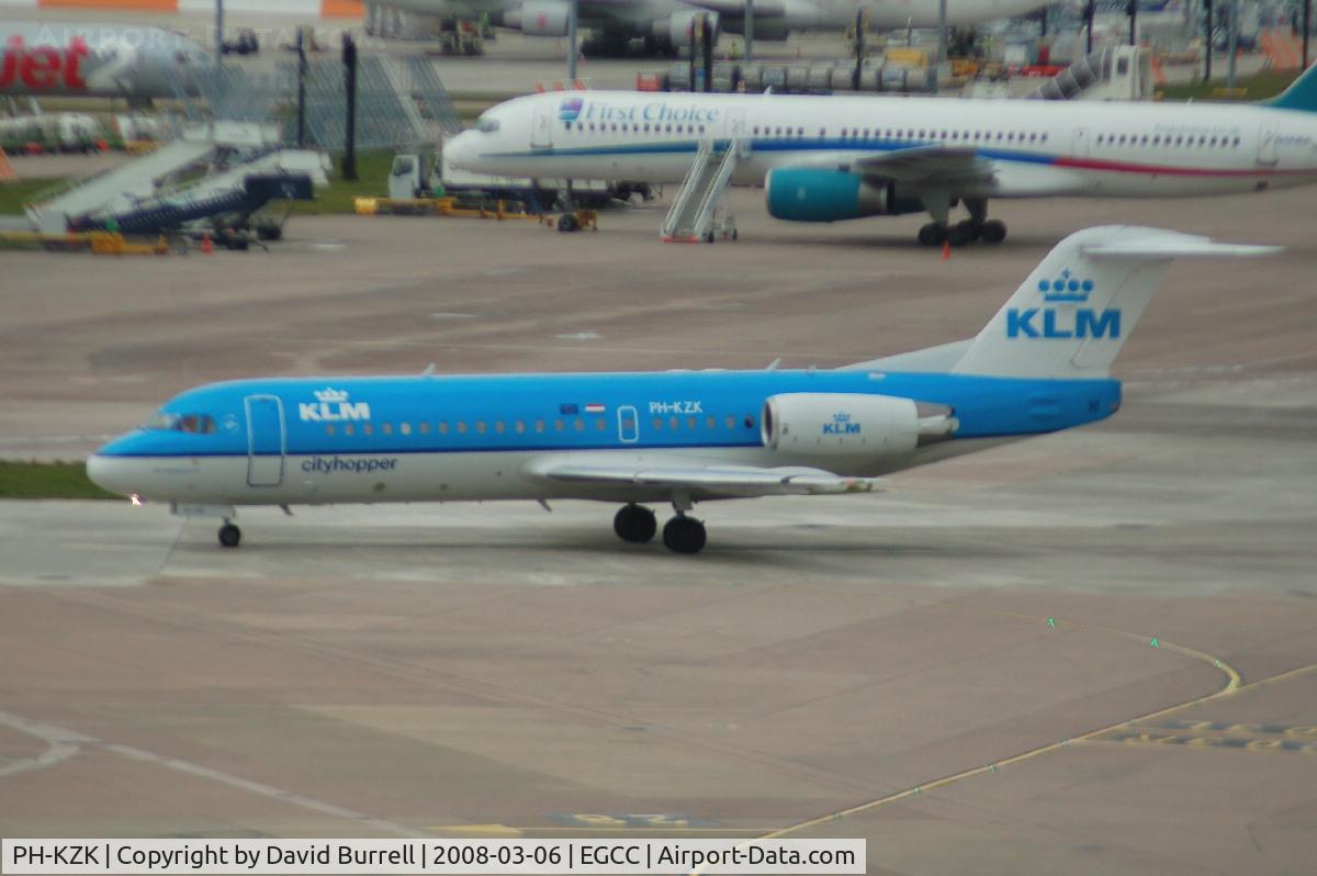 PH-KZK, 1997 Fokker 70 (F-28-0070) C/N 11581, KLM Cityhopper - Taxiing