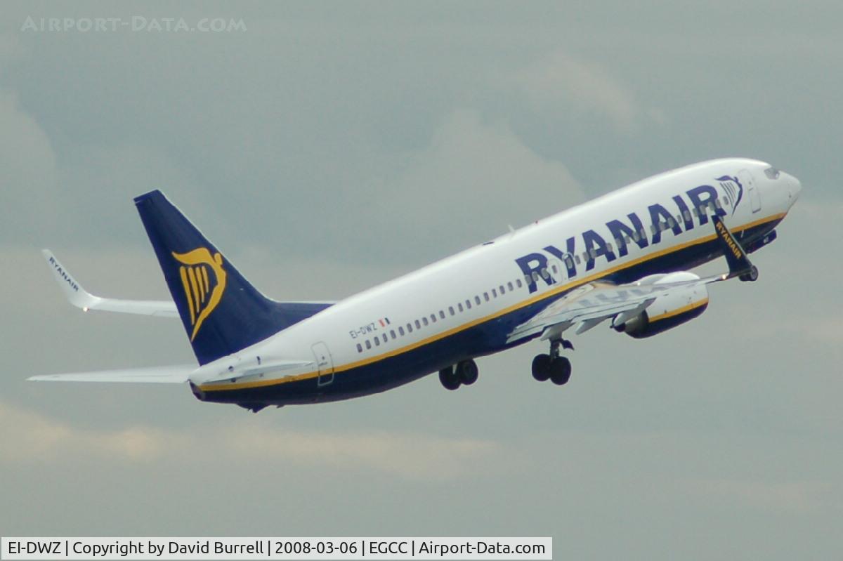 EI-DWZ, 2008 Boeing 737-8AS C/N 33628, Ryanair - Taking Off