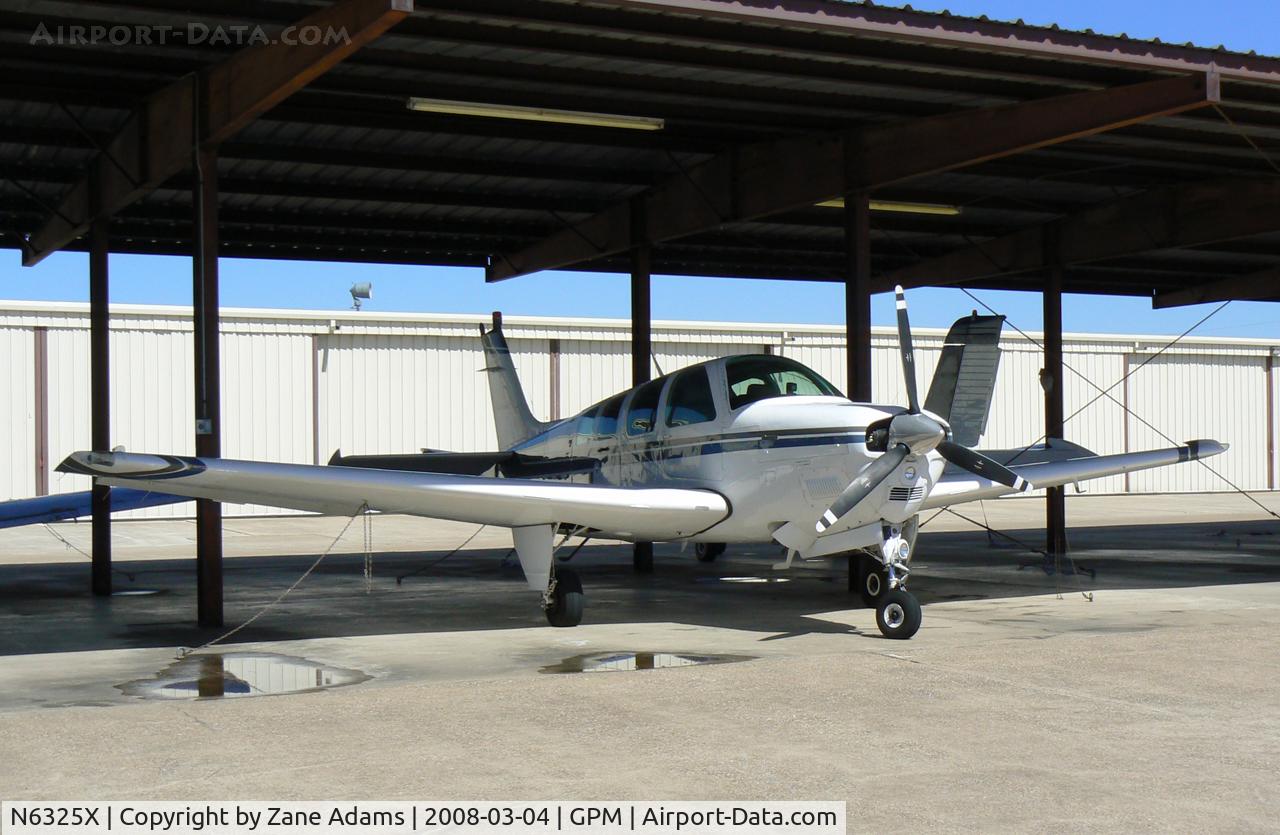 N6325X, 1982 Beech A36 Bonanza 36 C/N E-2027, At Grand Prairie Municipal