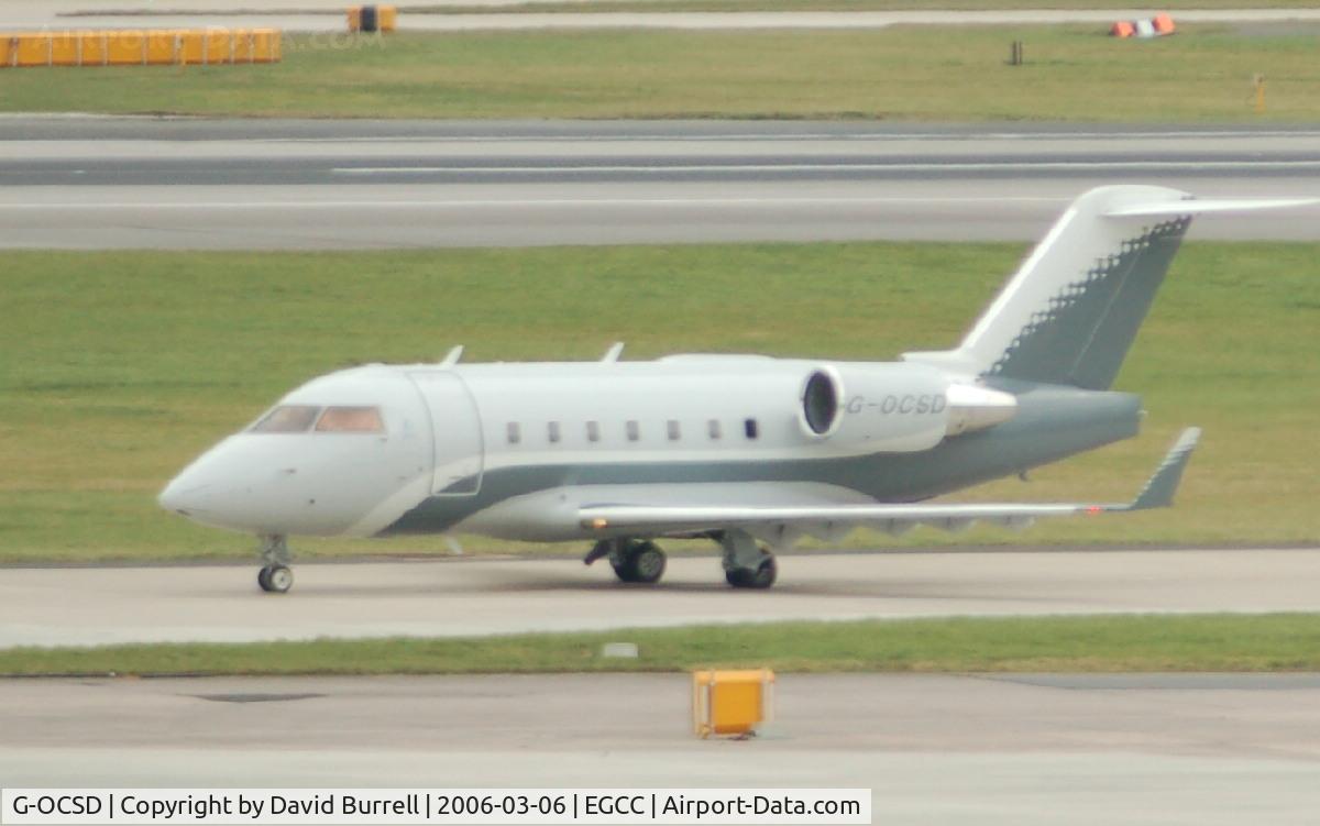 G-OCSD, 2004 Bombardier Challenger 604 (CL-600-2B16) C/N 5591, Bombardier Canadair - Taxiing