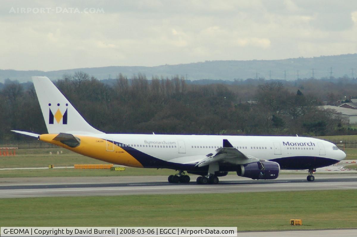 G-EOMA, 1999 Airbus A330-243 C/N 265, Monarch - Landing