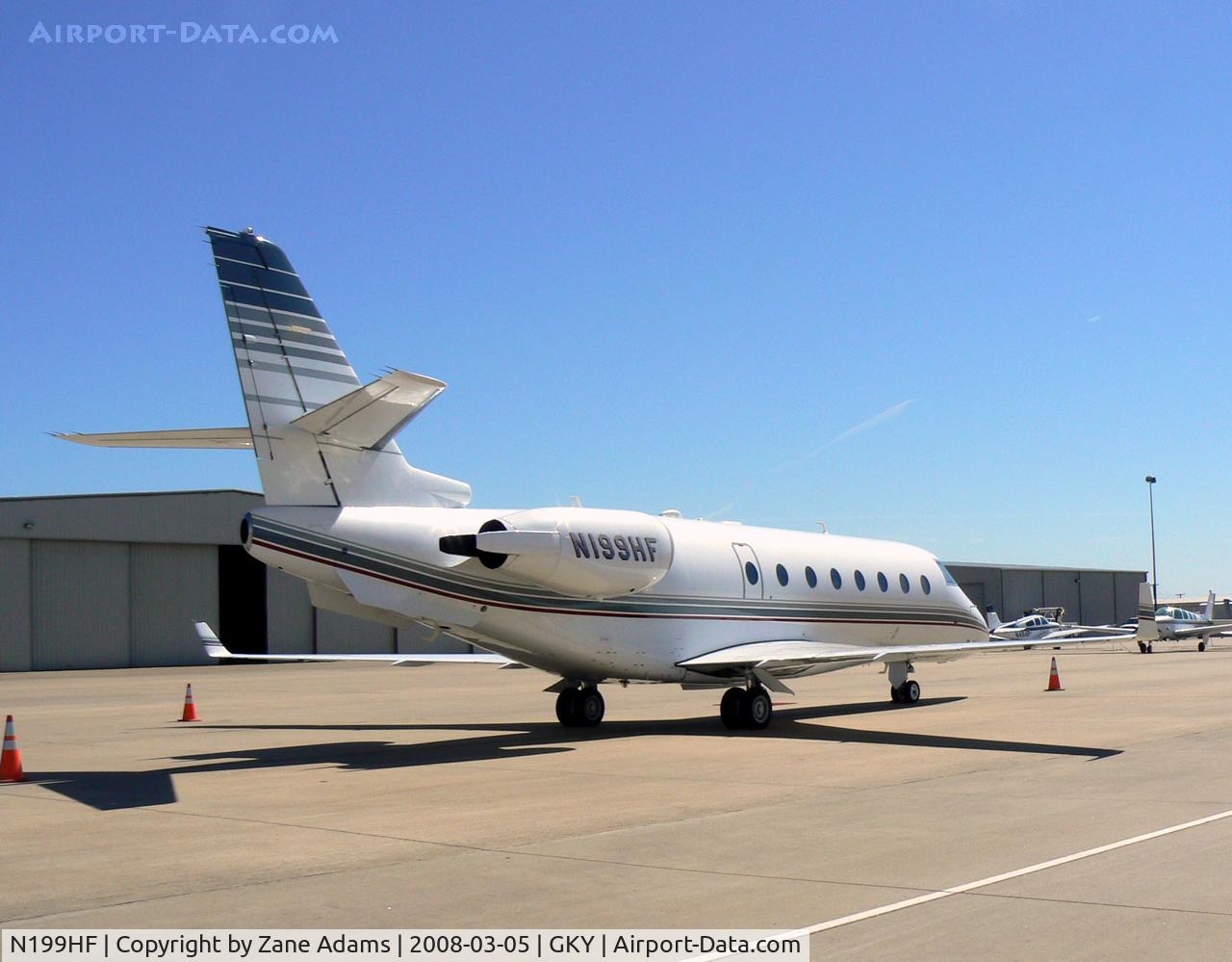 N199HF, 2000 Israel Aircraft Industries Gulfstream 200 C/N 028, At Arlington Municipal