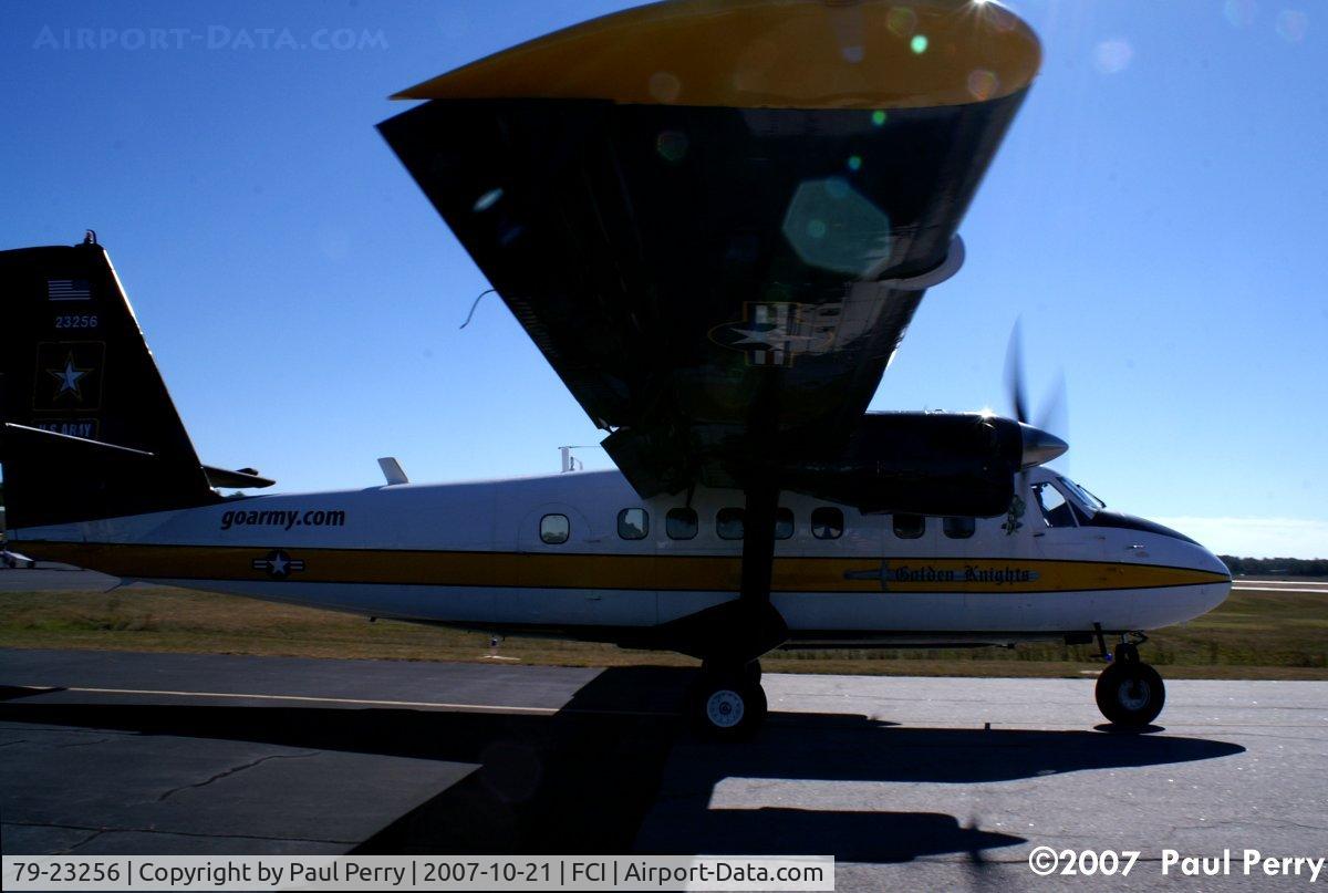 79-23256, De Havilland Canada UV-18A Twin Otter C/N 681, Ahh, spotting from the taxiway