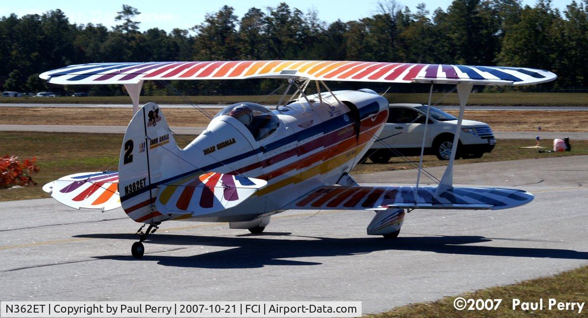 N362ET, 1982 Christen Eagle II C/N LYNN 0001, Iron Eagle Number Two on the taxiway