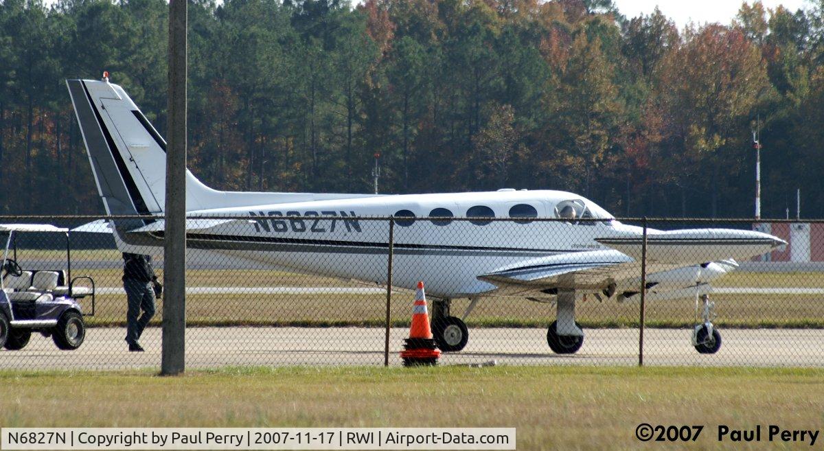 N6827N, 1981 Cessna 340A C/N 340A1220, In from PDK, staying a while and right back