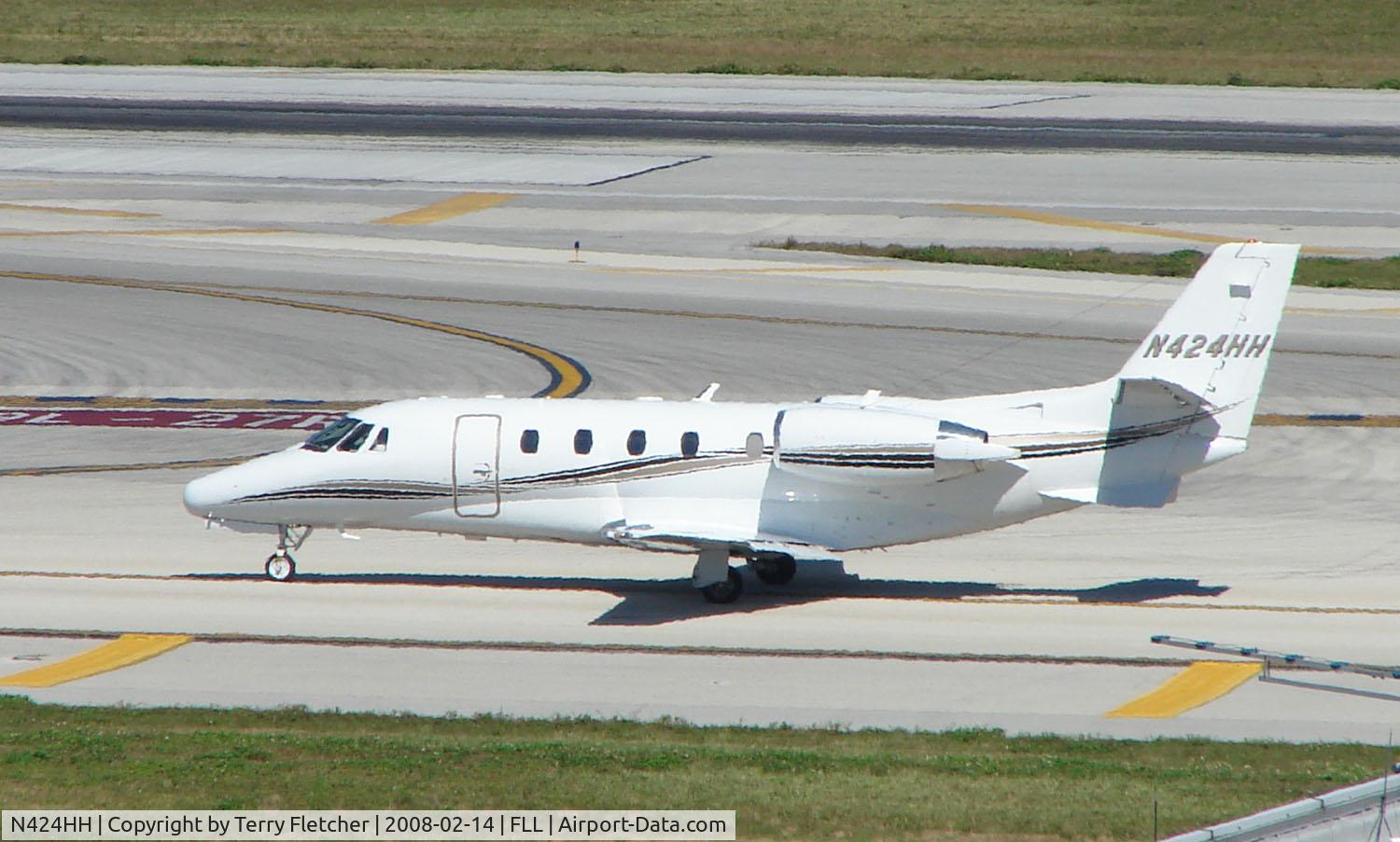 N424HH, 2004 Cessna 560XL C/N 560-5534, Citation 560XL at Ft Lauderdale Int