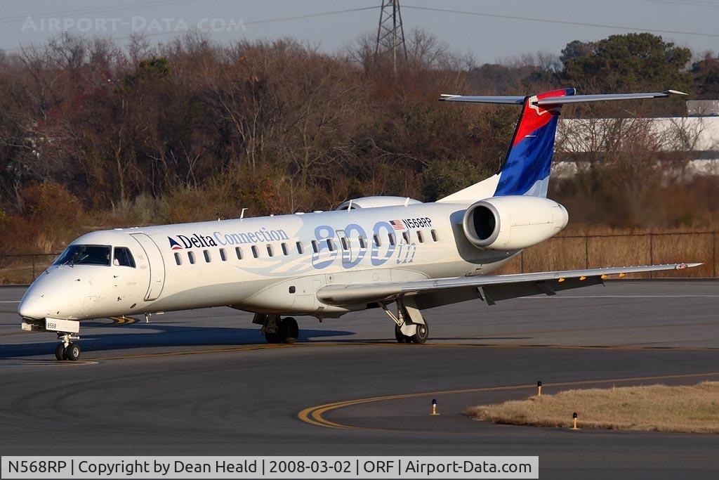 N568RP, 2004 Embraer EMB-145LR C/N 145800, Delta Connection (by Chautauqua Airlines) N568RP 