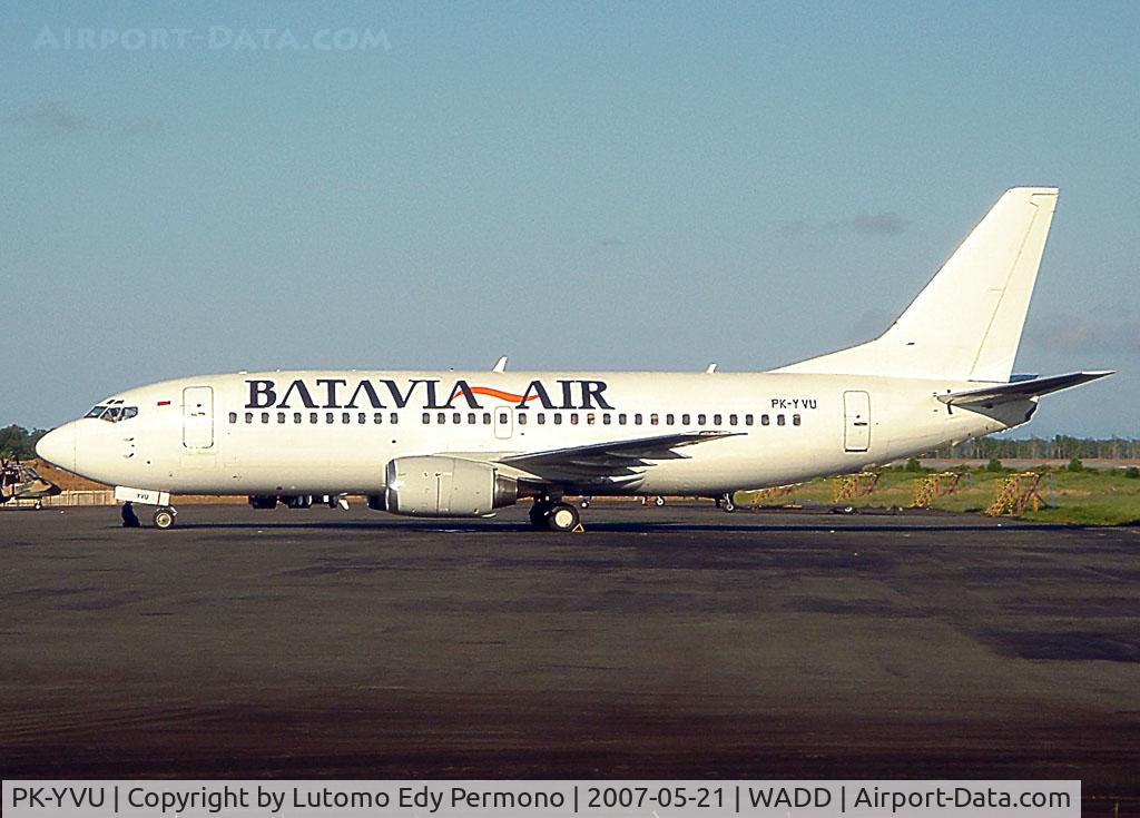 PK-YVU, 1989 Boeing 737-33A C/N 24097, BATAVIA AIR