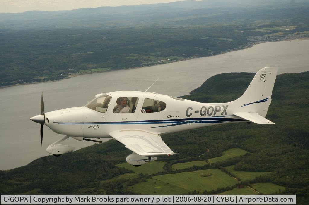 C-GOPX, 2002 Cirrus SR20 C/N 1188, One of the first Cirrus's imported into Canada