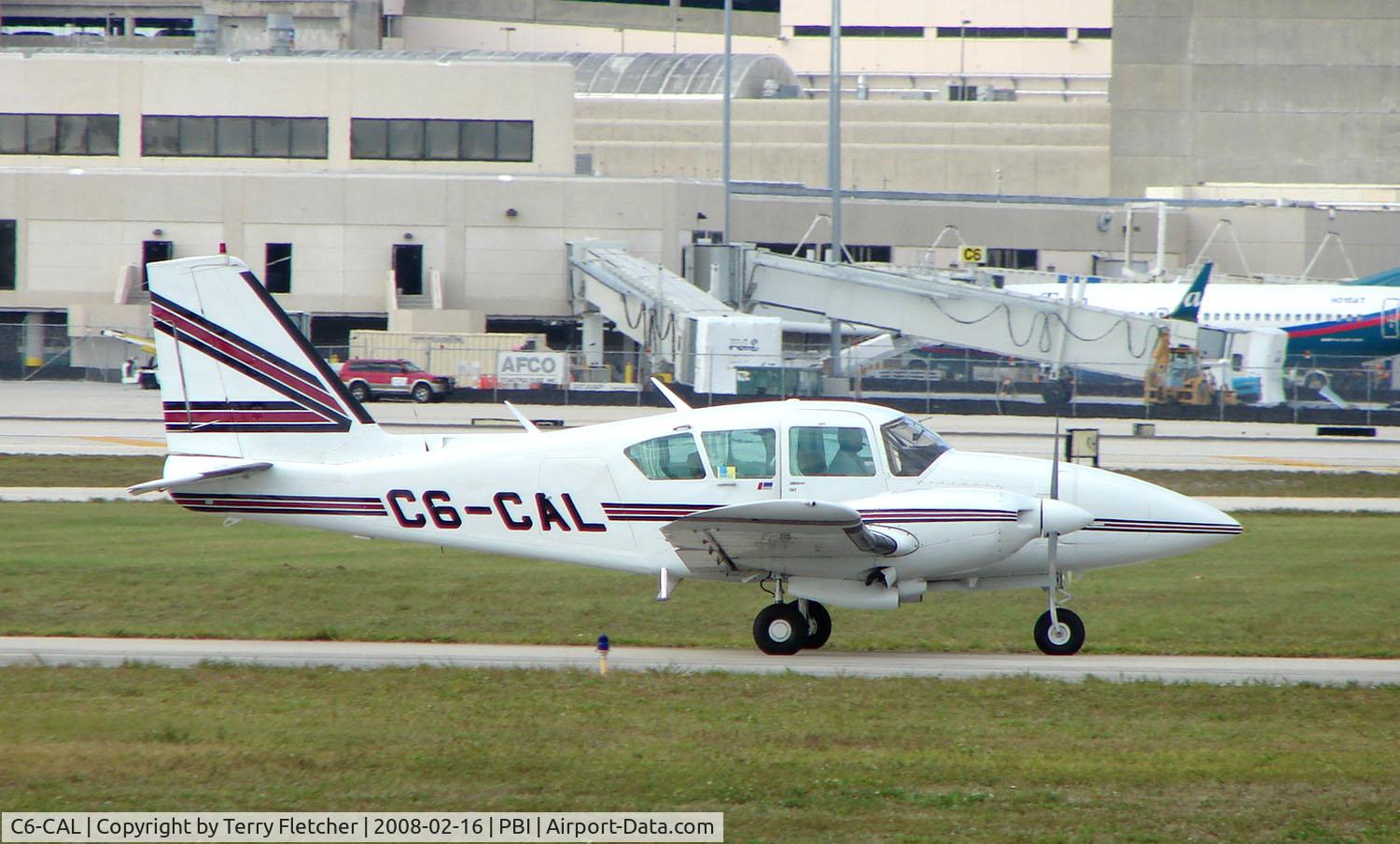 C6-CAL, 1981 Piper PA-23-250 C/N 27-8154024, Pa27 at West Palm Beach