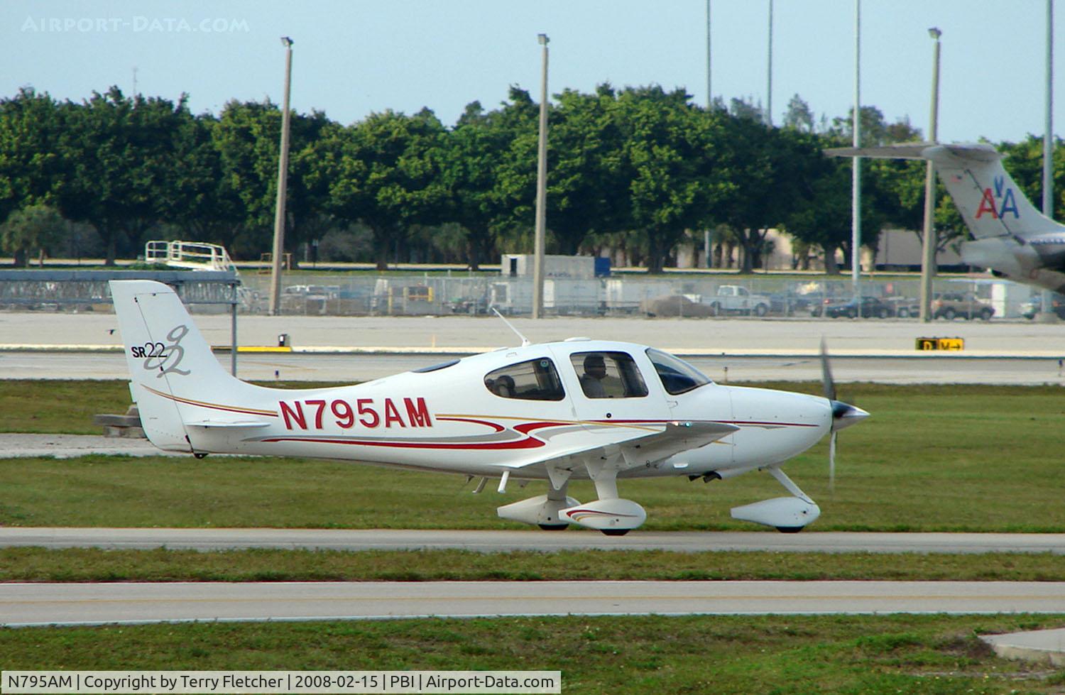 N795AM, 2004 Cirrus SR22 C/N 0997, Cirrus SR22 at West Palm Beach