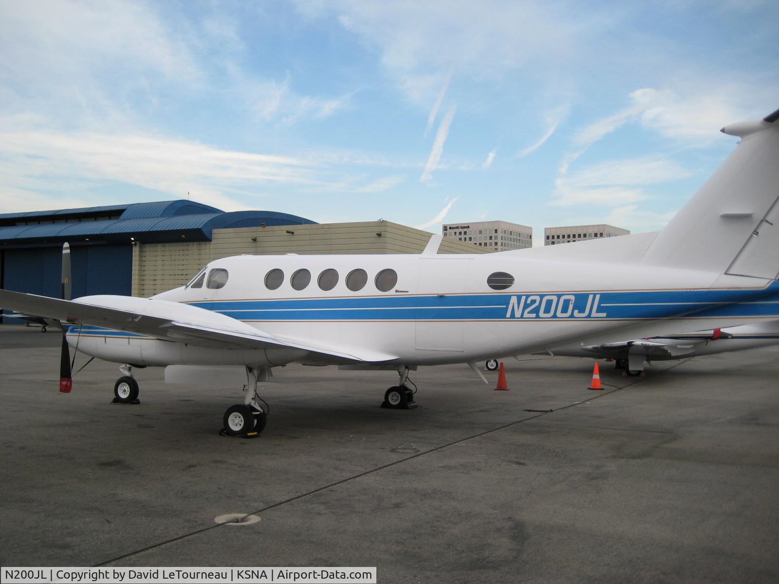 N200JL, 1976 Beech 200 King Air C/N BB-127, King Air 200