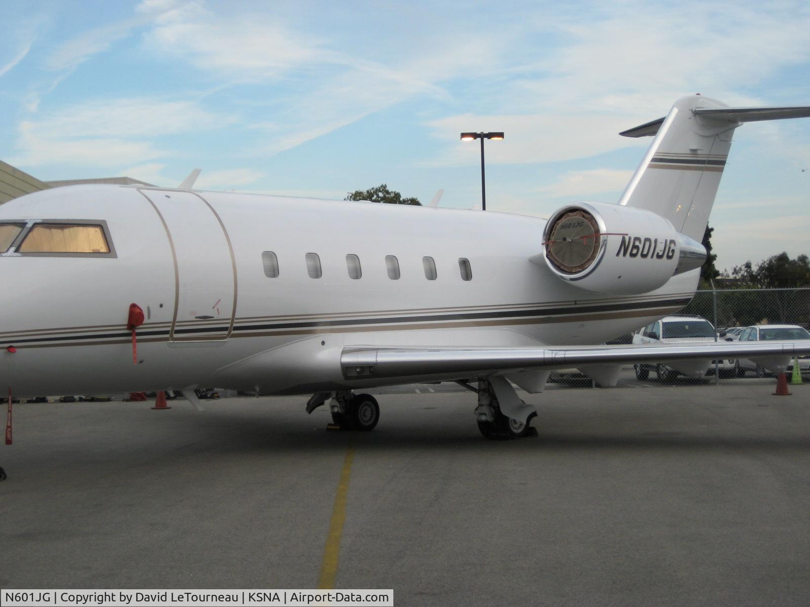 N601JG, 1983 Canadair Challenger 601 (CL-600-2A12) C/N 3006, N601JG