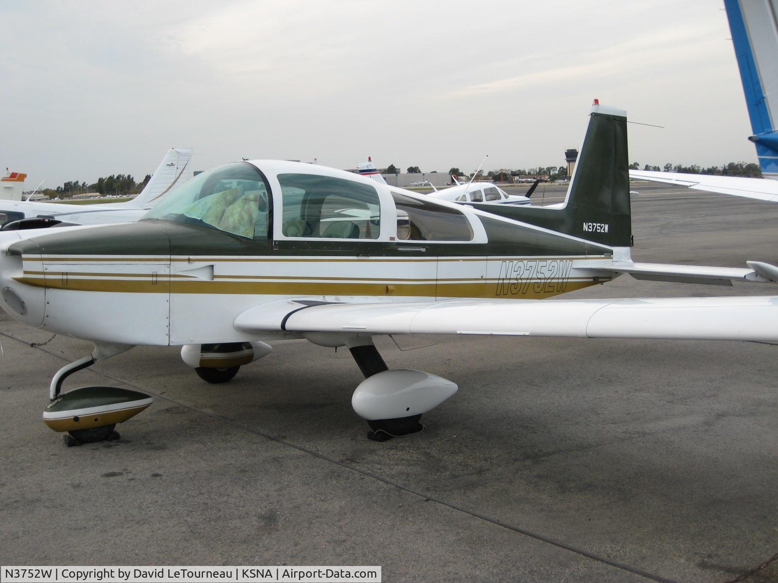 N3752W, Gulfstream American Corp AA-5B C/N AA5B-1188, N3752W