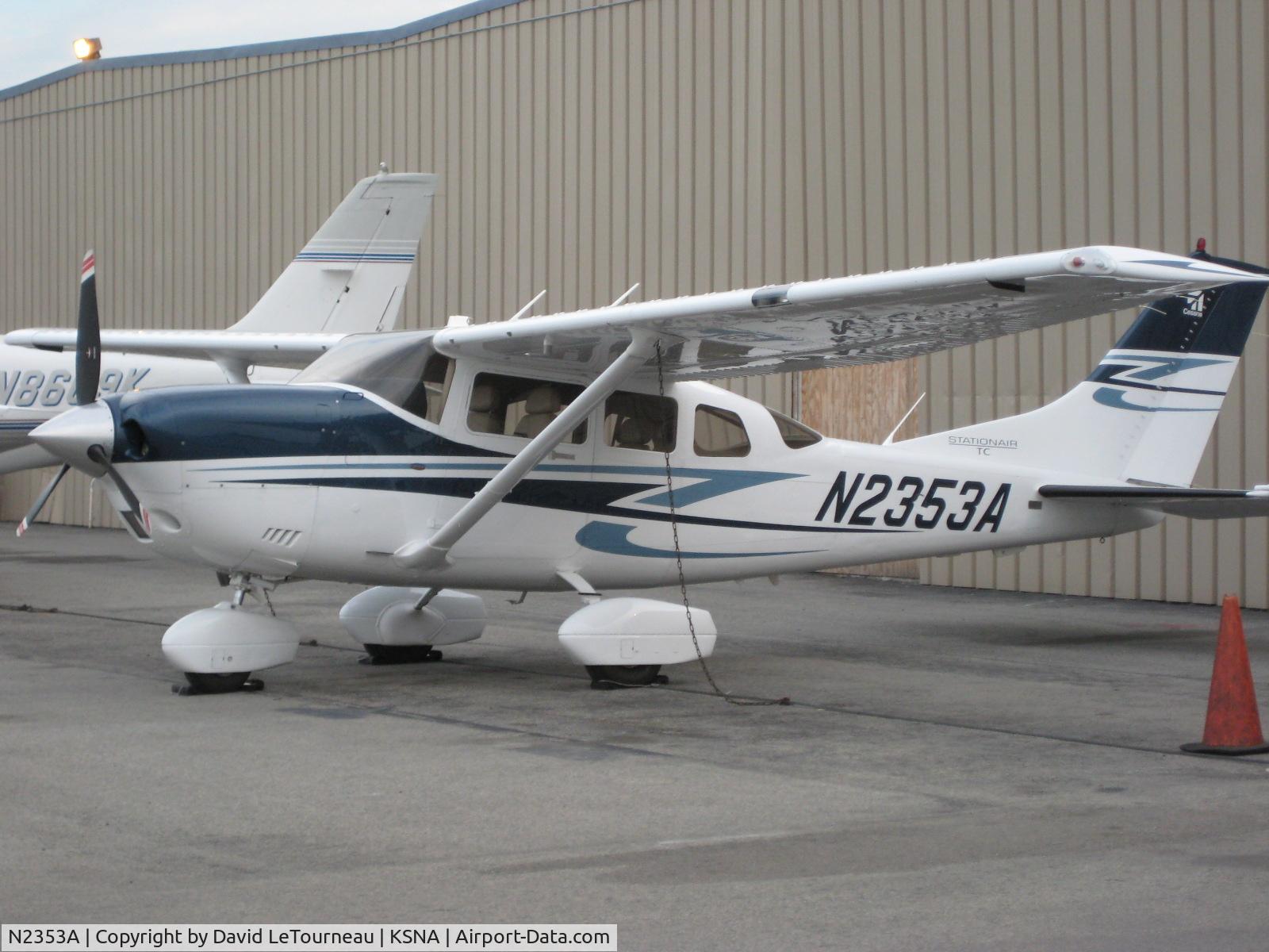 N2353A, 2007 Cessna T206H Turbo Stationair C/N T20608746, Wild Bill