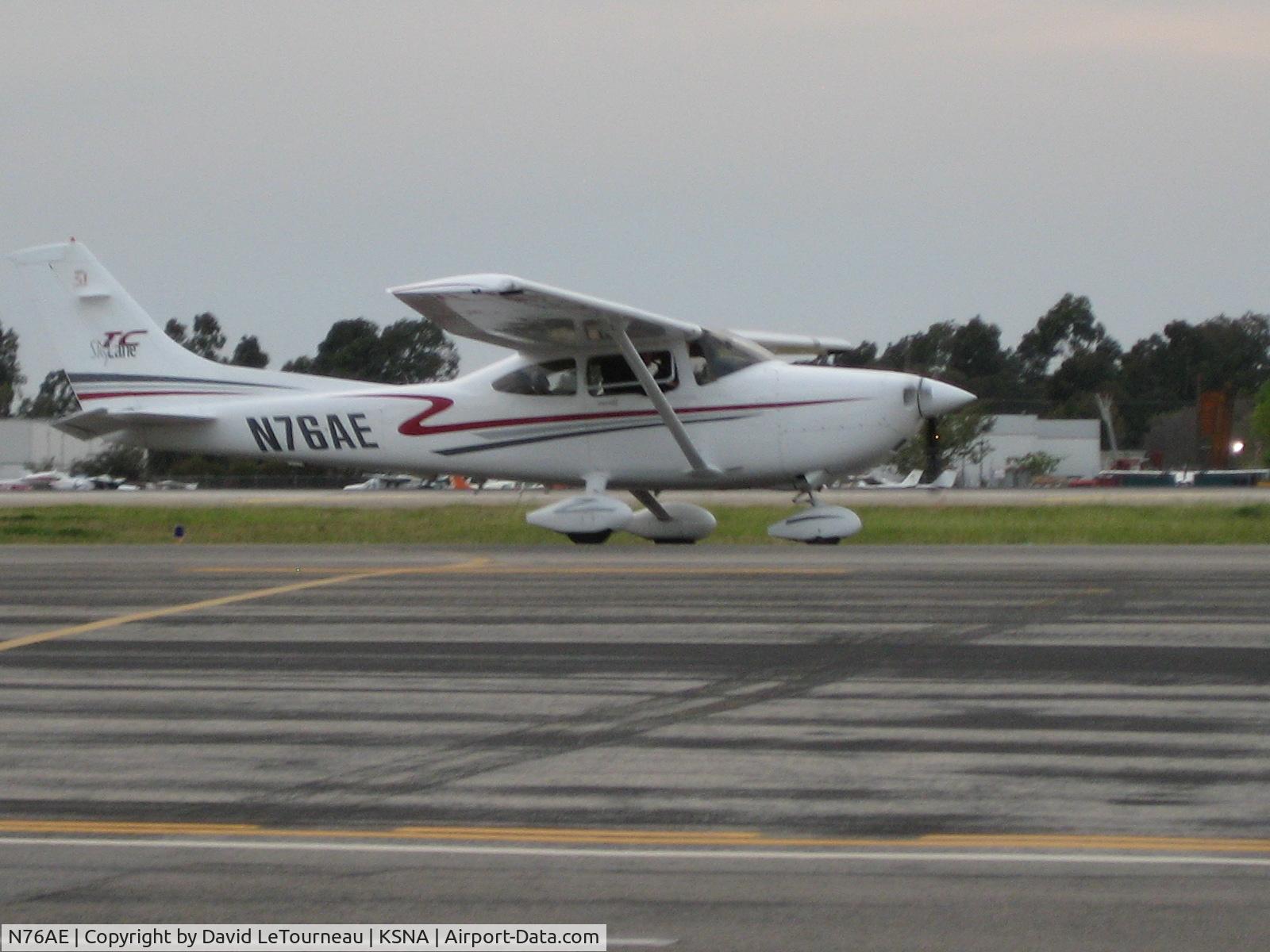 N76AE, Cessna T182T Turbo Skylane C/N T18208088, N76AE @ SNA