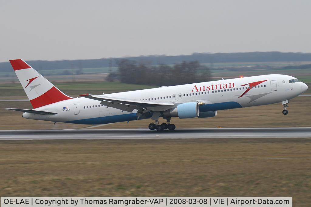 OE-LAE, 2000 Boeing 767-3Z9/ER C/N 30383, Austrian Airlines Boeing 767-300