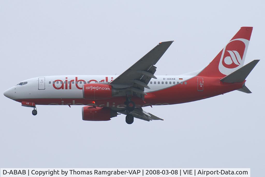 D-ABAB, 2001 Boeing 737-76Q C/N 30277, Air Berlin Boeing 737-700