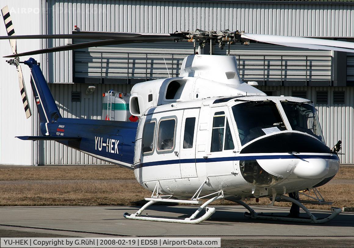 YU-HEK, Agusta AB-412EP Grifone C/N 25908, Montenegro - Police Agusta AB-412EP Grifone