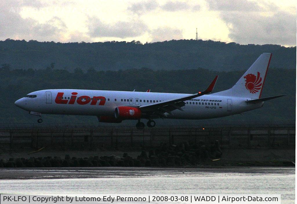 PK-LFO, 2007 Boeing 737-9GP/ER C/N 35716, LION AIR