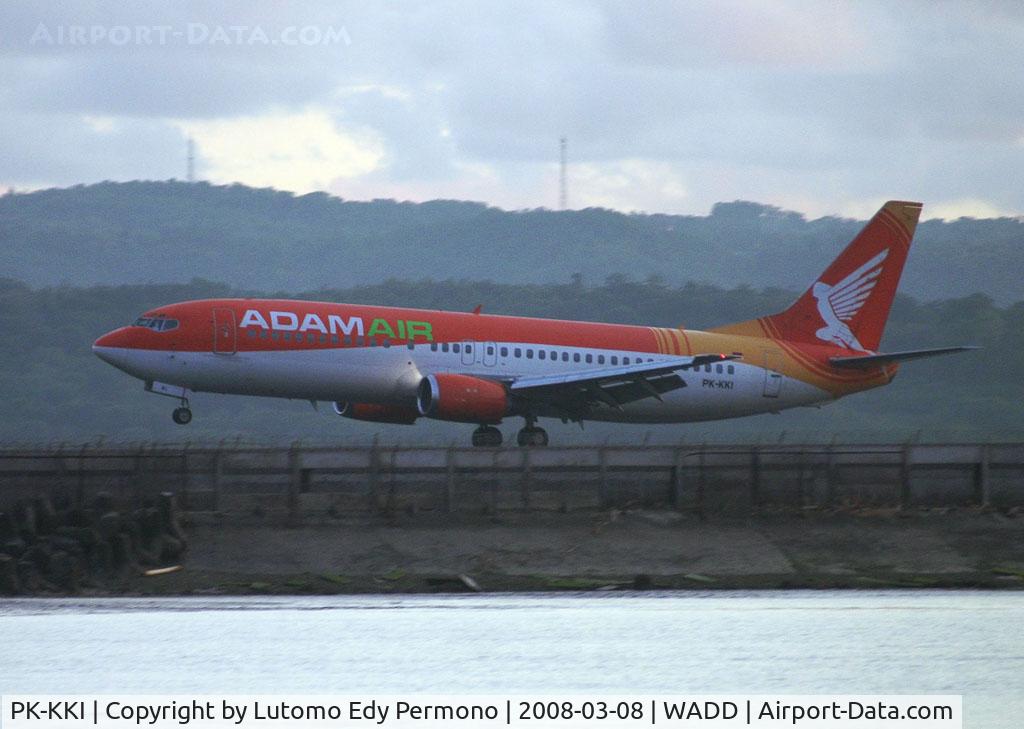 PK-KKI, 1988 Boeing 737-4Q8 C/N 24234, ADAM AIR