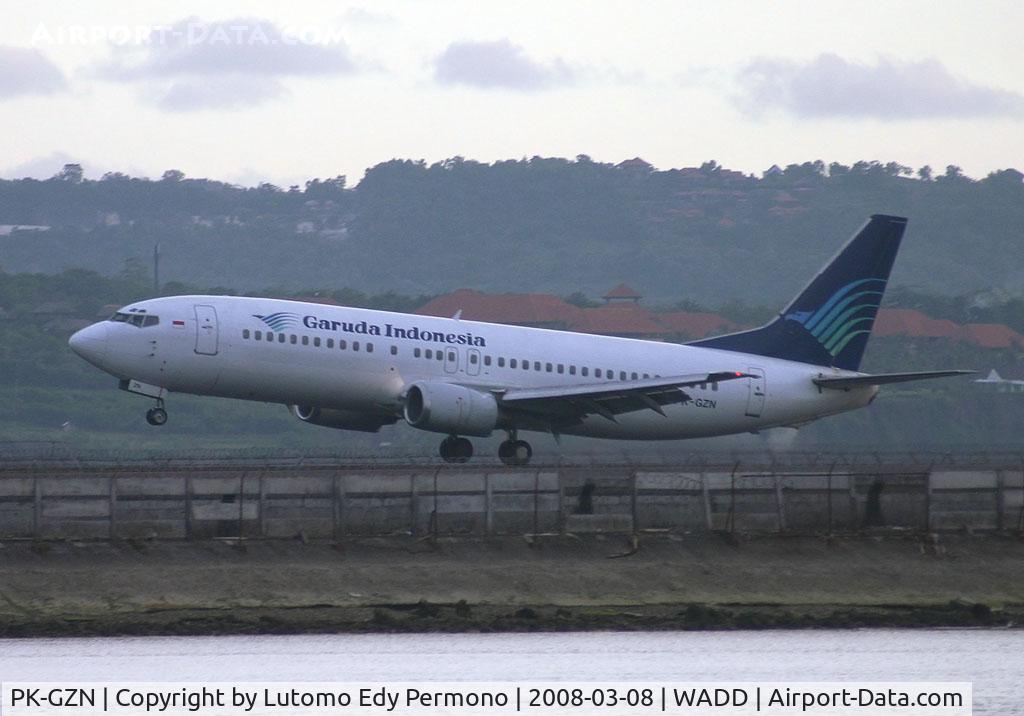PK-GZN, 1998 Boeing 737-4M0 C/N 29209, GARUDA INDONEIA