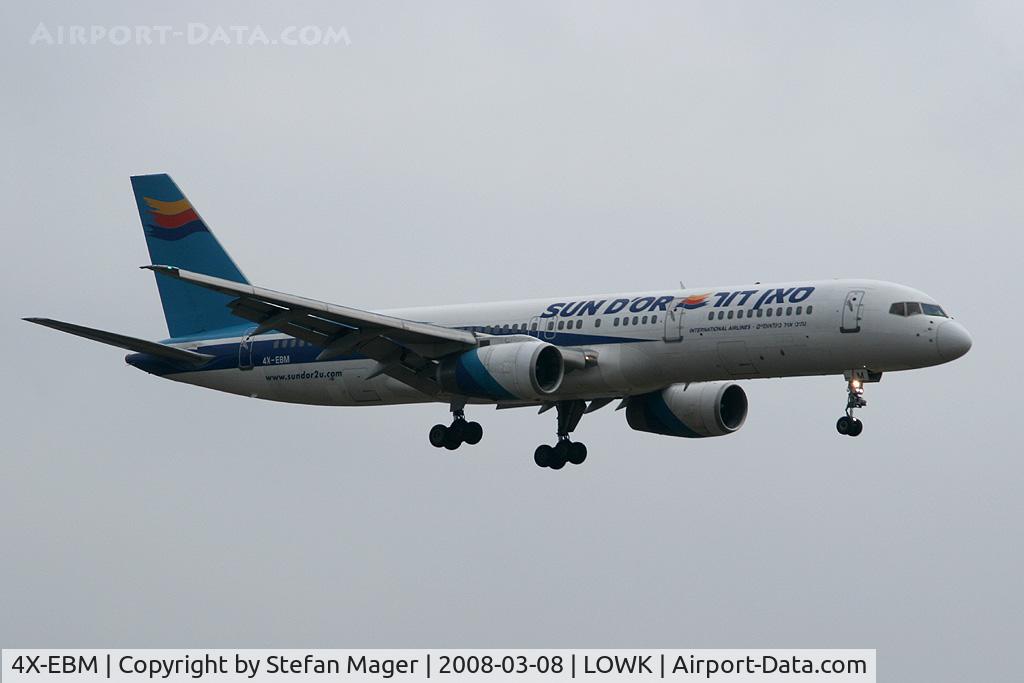 4X-EBM, 1987 Boeing 757-258 C/N 23918, KLU