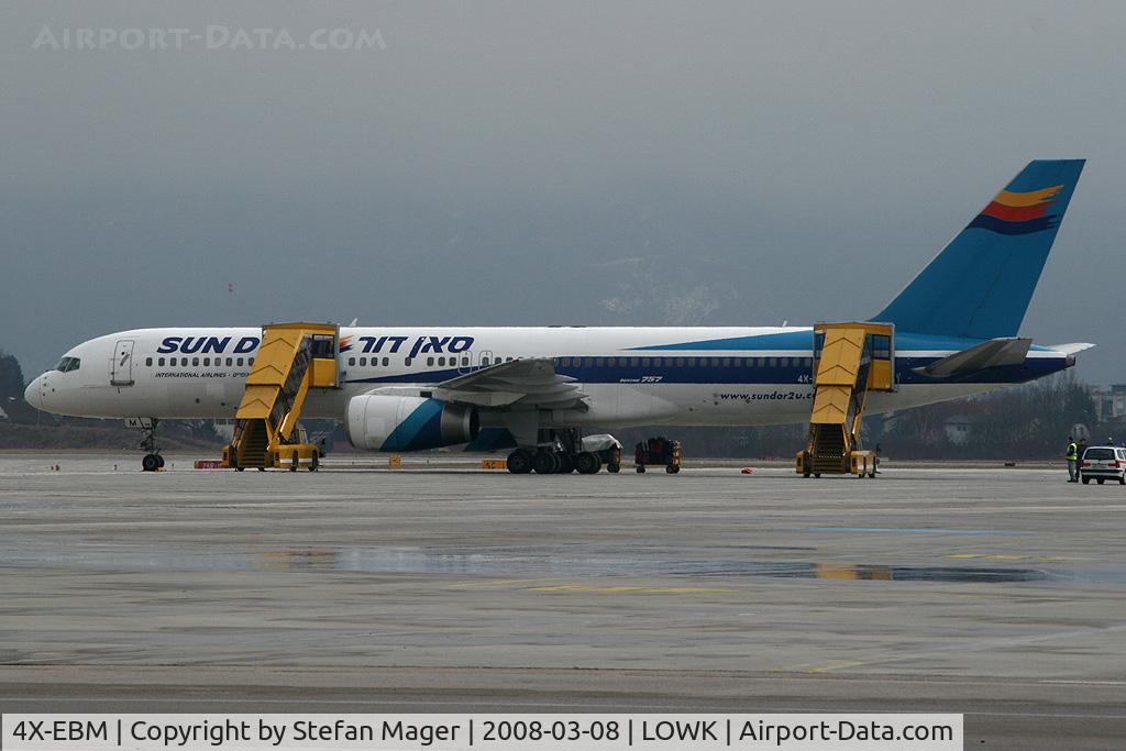 4X-EBM, 1987 Boeing 757-258 C/N 23918, KLU