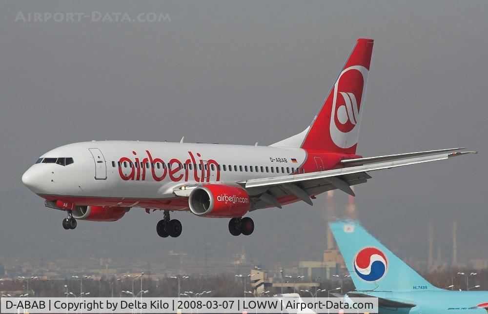 D-ABAB, 2001 Boeing 737-76Q C/N 30277, AIR BERLIN